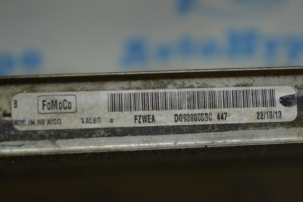 Радиатор охлаждения вода Ford Fusion mk5 13-20 1.5, 1.6, 2.0T,2.5 дорест(05) — фото 3