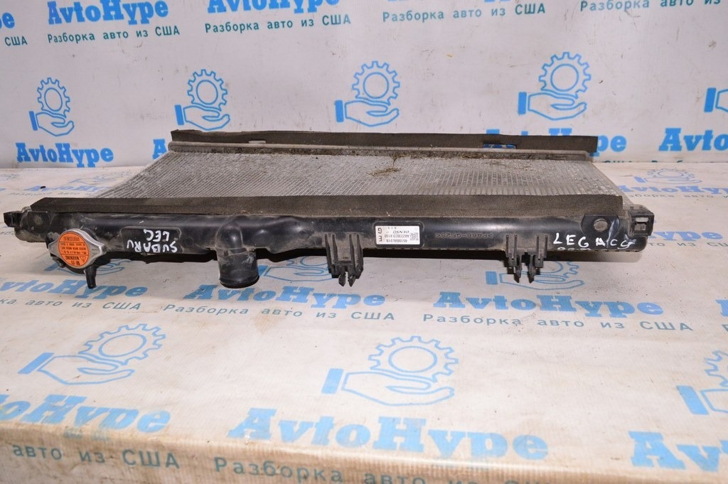 Радиатор охлаждения (вода) Subaru Legacy 15-19 (01) деф.подогнут сверху