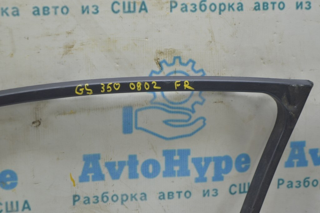 Рамка двери внутренняя передняя правая Lexus GS300 GS350 GS430 GS450h 06-11 (02) замята — фото 2
