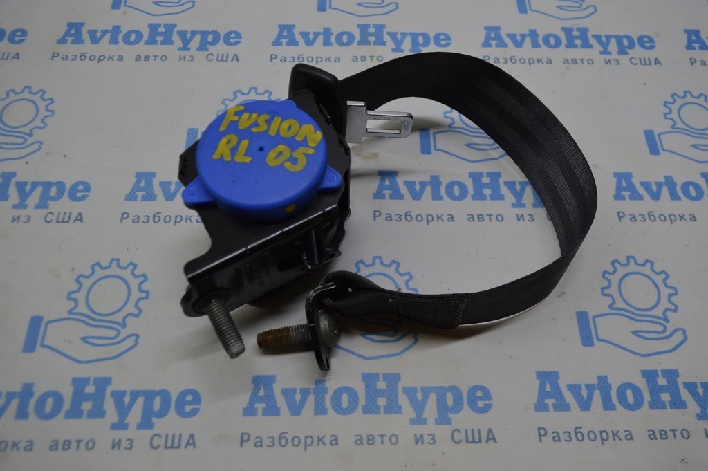 Ремень безопасности зад лев Ford Fusion mk5 13- черн