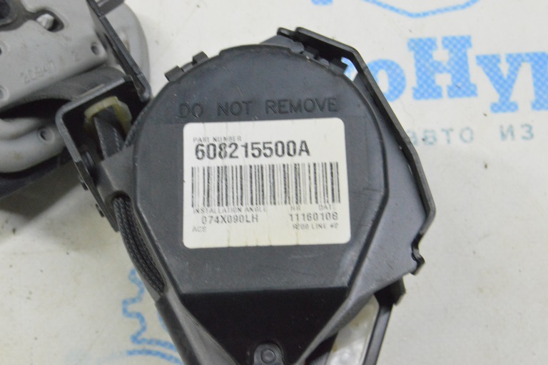 Ремень безопасности зад лев Honda CRV 07-11 черн — фото 4