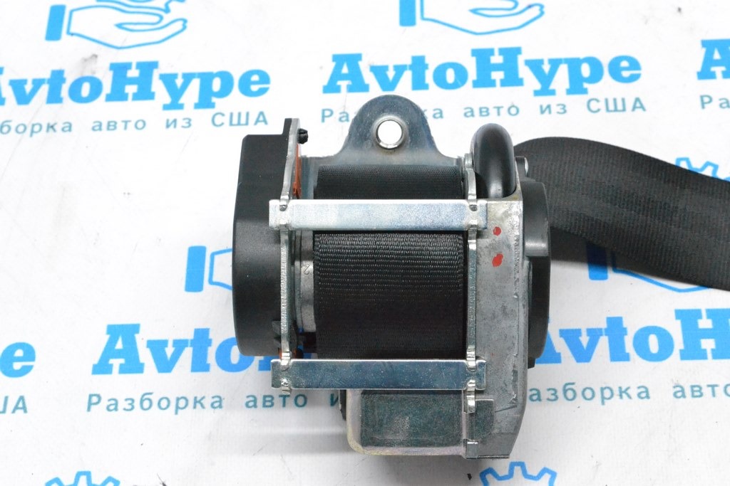 Ремень безопасности зад лев Land Rover Range Rover L405 13-17 черн — фото 3