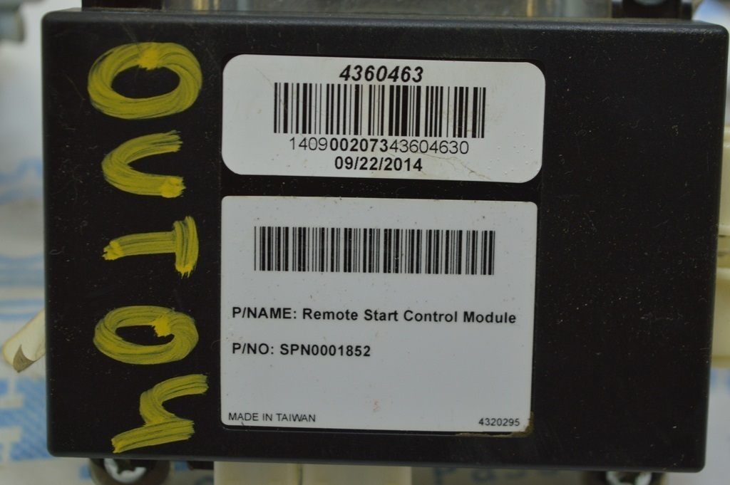Remote start control module Subaru Outback 15-19 (04) — фото 2