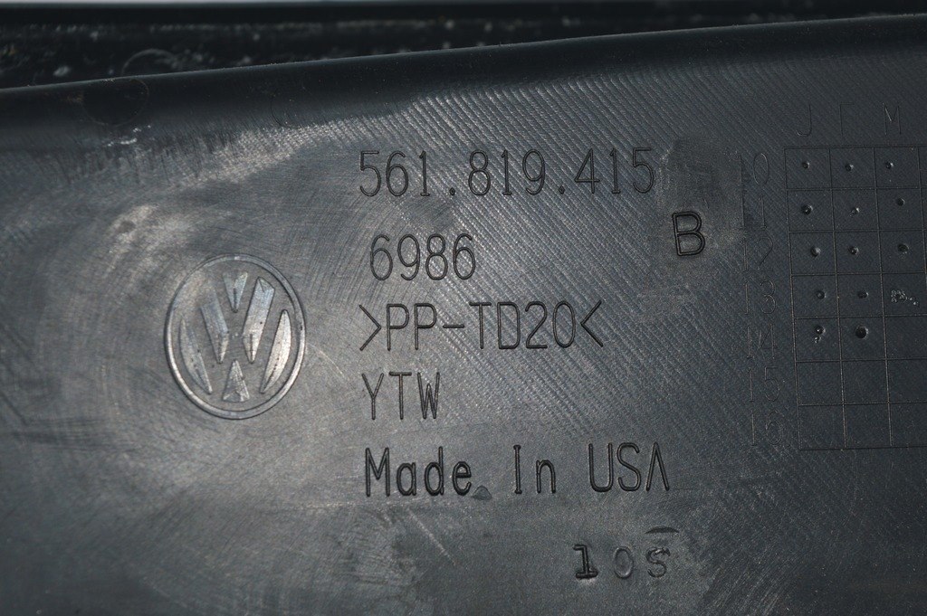 Решетка дворников (пластик) VW Passat b7 USA тип 2 (05) — фото 3