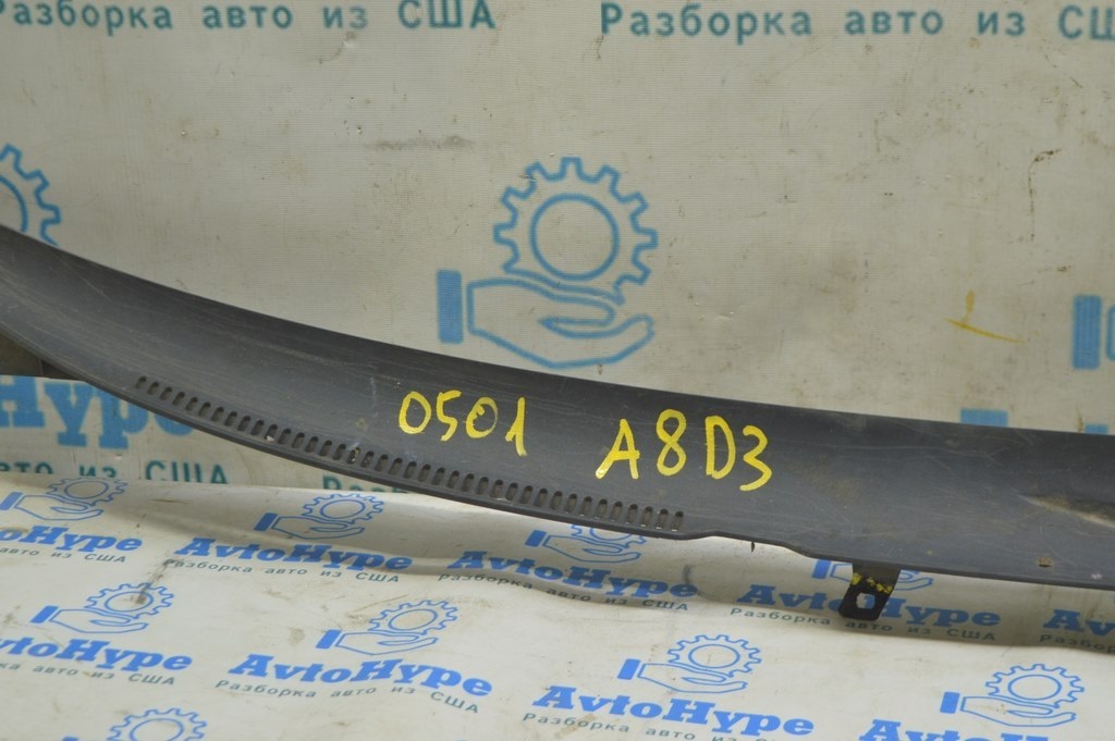 Решетка дворников верх Audi A8 D3 03-09 (01) деланная — фото 2