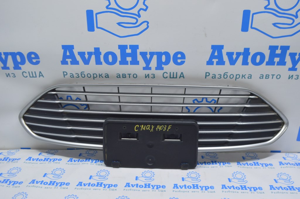 Решетка переднего бампера верхняя Ford C-max MK2 13-16 usa дорест (03)
