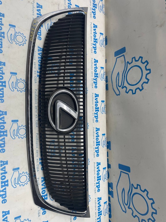 Решітка радіатора grill гола Lexus GS300 GS350 GS430 GS450h 06-07 без радара (02) тріщина — фото 2