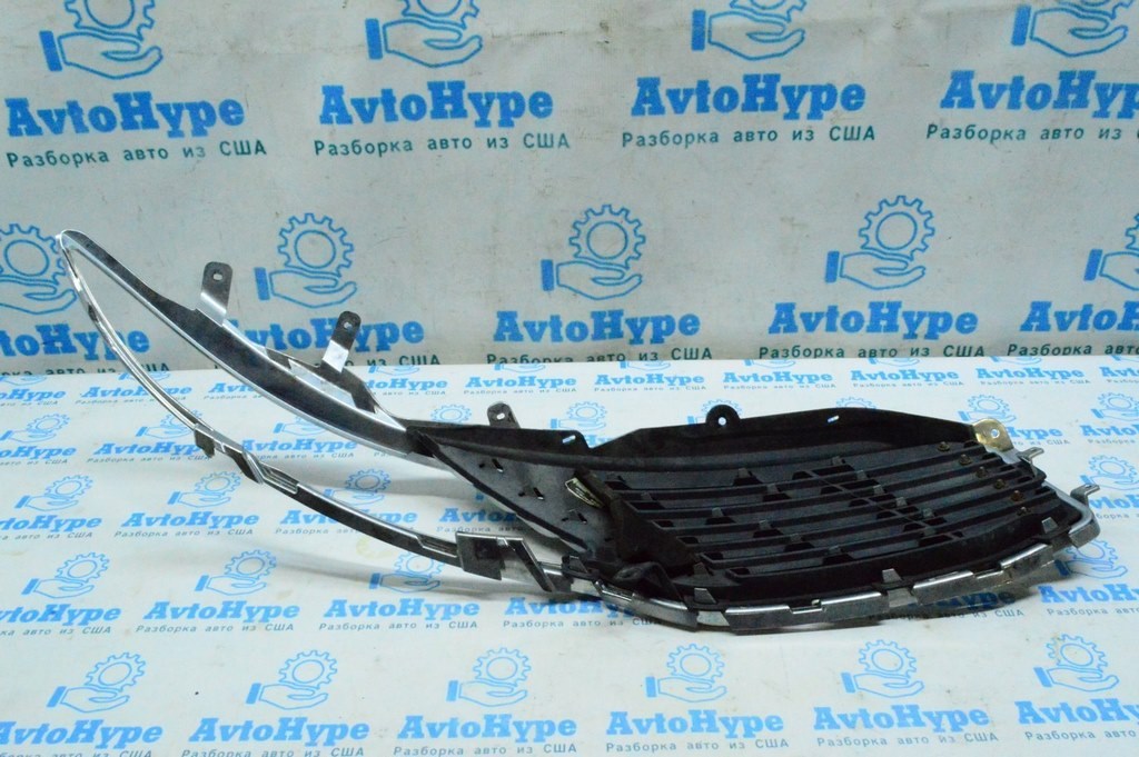 Решетка радиатора grill лев Lincoln MKZ 13-16 хром (04) DP5Z-8201-BA — фото 2