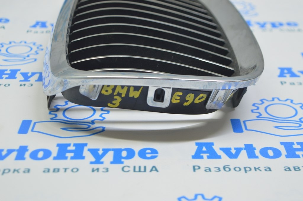 Решітка радіатора grill ніздря ліва BMW e92 07-10 — фото 3