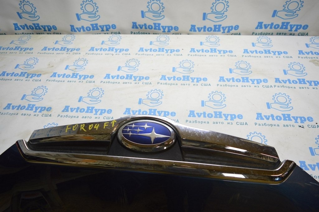 Решетка радиатора grill Subaru Forester 14-16 SJ дорест верх — фото 2
