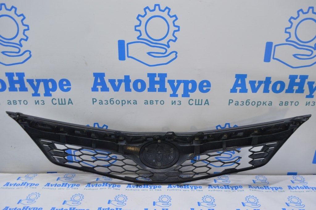 Решетка радиатора grill Toyota Camry v50 12-14 usa SE (03) трещины, надломы — фото 2