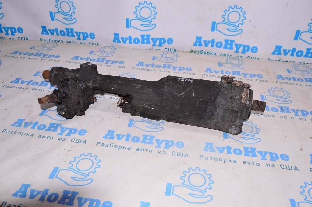 Рейка рулевая Audi A4 B8 13-16 ЭУР (01) горелая пробег 15к на запчасти