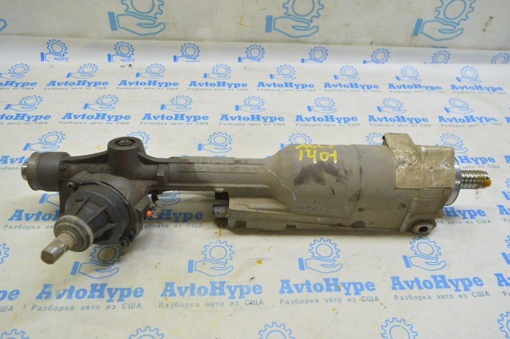 Рейка рулевая Audi A6 C7 12-18 электро 47к пробег (01) 4G1-423-055-AA