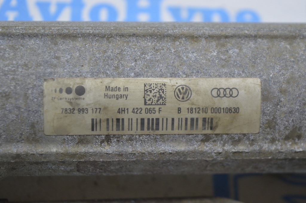 Рейка рулевая Audi A8 D4 10-17 (01) — фото 4
