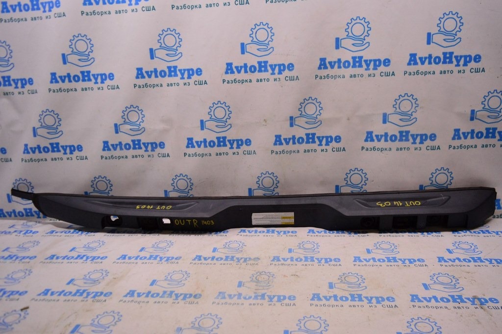 Рейлинги продольные Subaru Outback 15-19 (03)