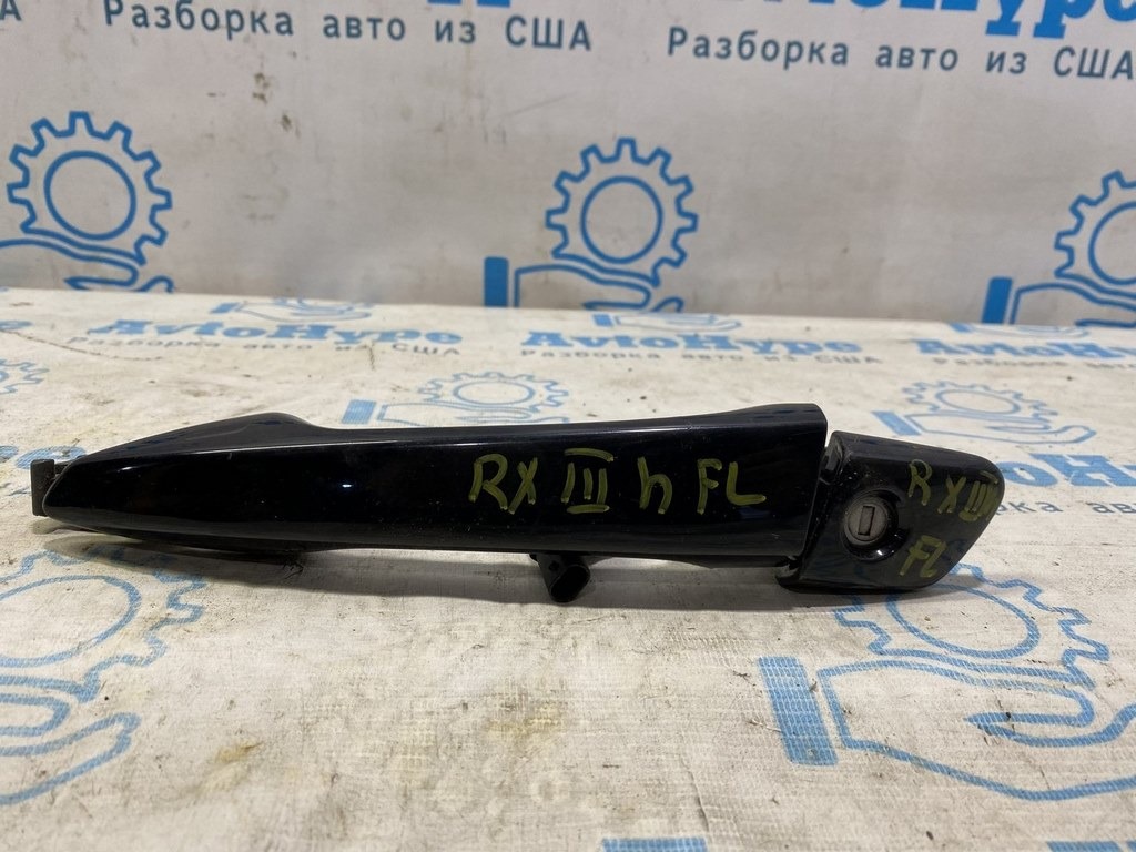Ручка двери внешняя перед лев Lexus RX350 RX450h 10-15 keyless с заглушкой Реализ Вадим