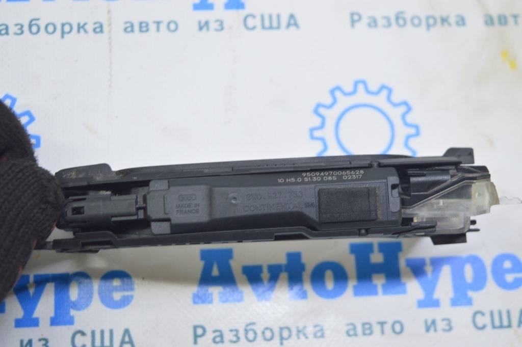 Ручка двери внешняя передняя левая Audi A4 B9 17- с подсветкой, keyless (02) без накладки — фото 3