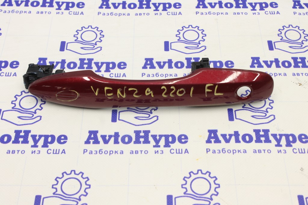 Ручка двери внешняя передняя левая Toyota Venza 21-24 keyless (01) в цвет