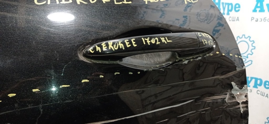 Ручка двери внешняя зад лев Jeep Cherokee KL 14-