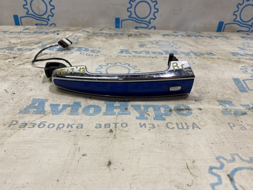 Ручка двери внешняя зад лев keyless Chevrolet Volt 16- Реализ.Вадим синяя
