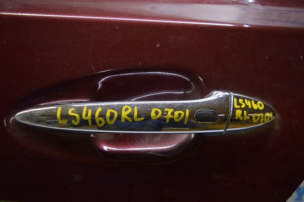 Ручка двери внешняя зад лев Lexus LS460 LS600h 07-12 хром