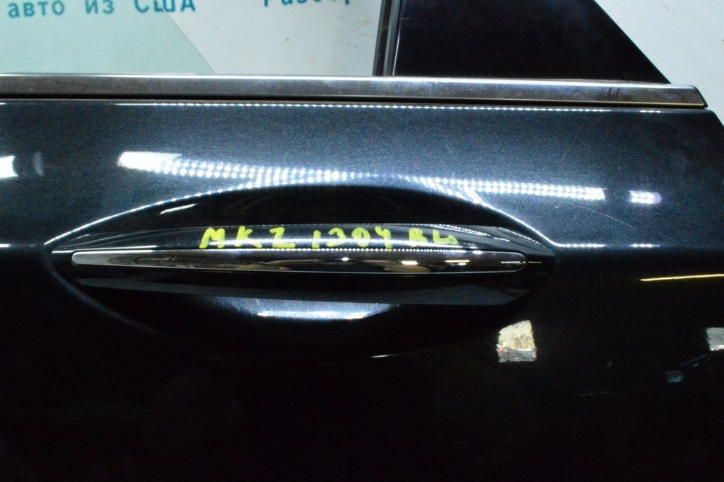 Ручка двери внешняя зад лев Lincoln MKZ 13- keyless с заглушкой