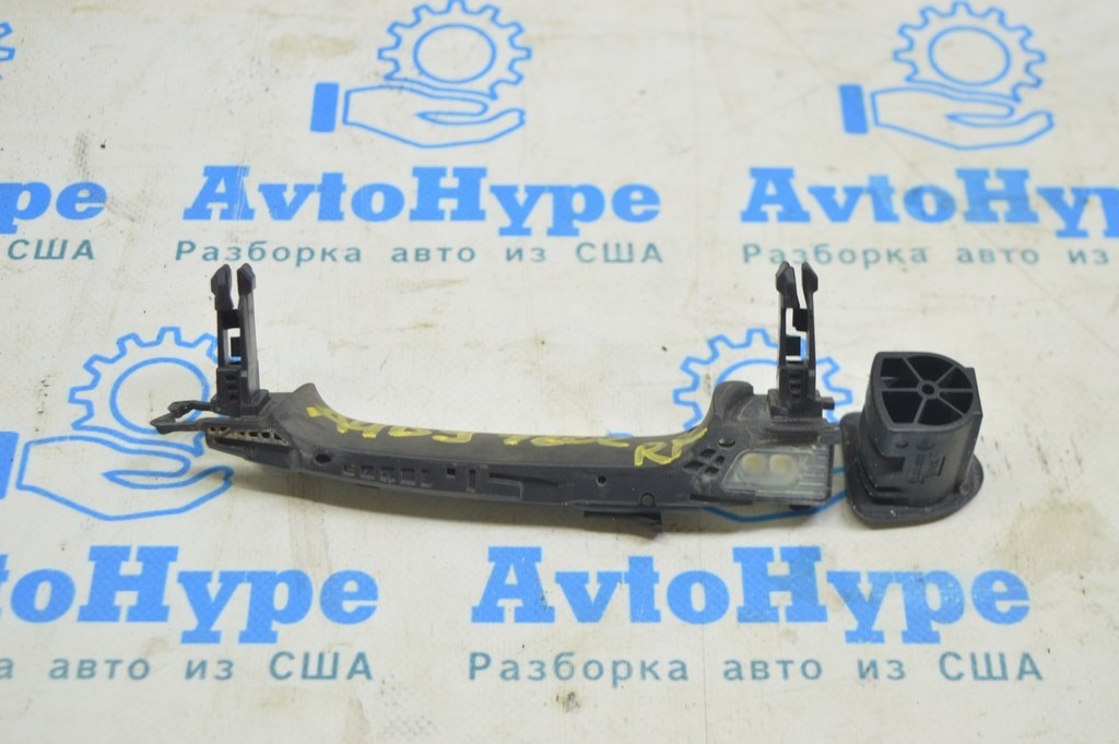 Ручка двери внешняя задняя правая Audi A4 B9 17- с подсветкой (02) без накладки