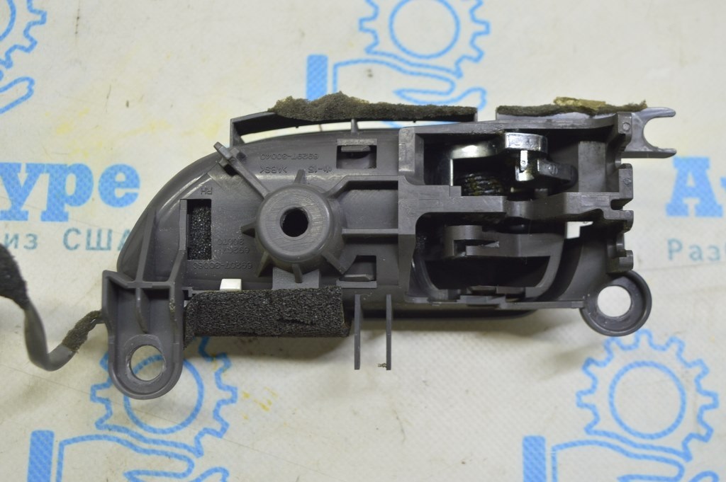 Ручка двери внутренняя задняя прав Lexus GS300 GS350 GS430 GS450h 06-11 коричн (01) слом крепл — фото 3