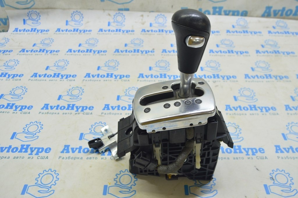 Ручка КПП Audi A8 D3 03-09 кожа черн