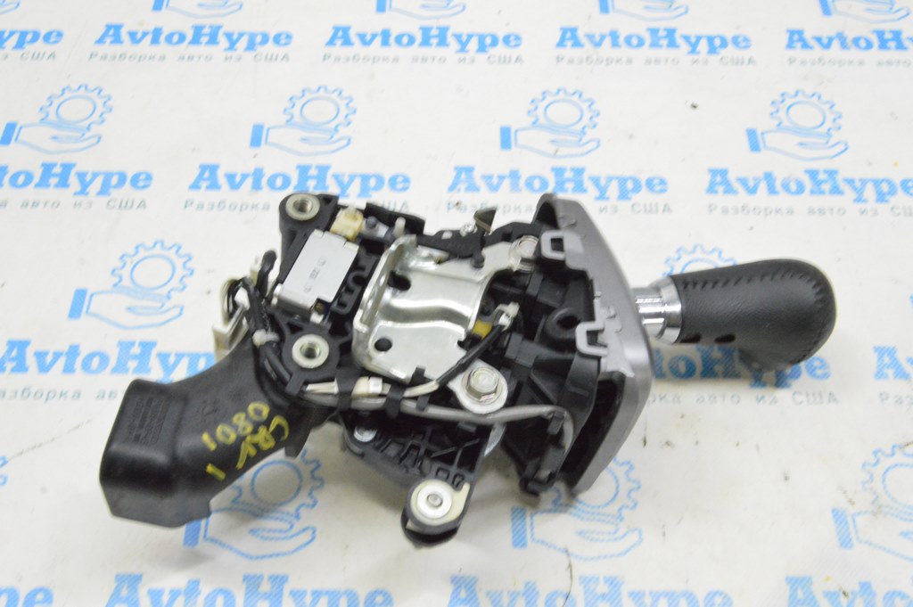 Ручка КПП Honda CRV 07-11 кожа черн (01) потерта