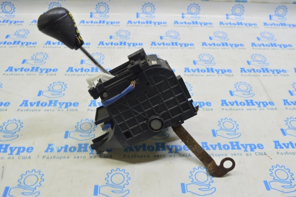 Ручка КПП Lexus GS300 GS350 GS430 GS450h 06-11 кожа черная (01) потерта — фото 2