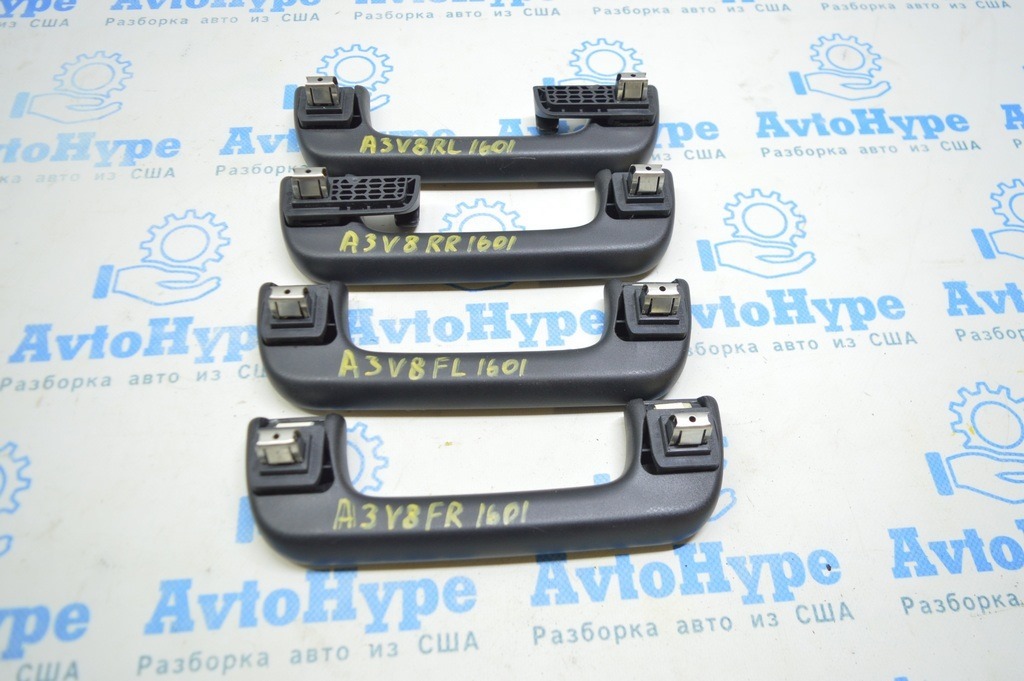 Ручка потолка передняя левая Audi A3 8V 15-20 4d, 5d черная — фото 2