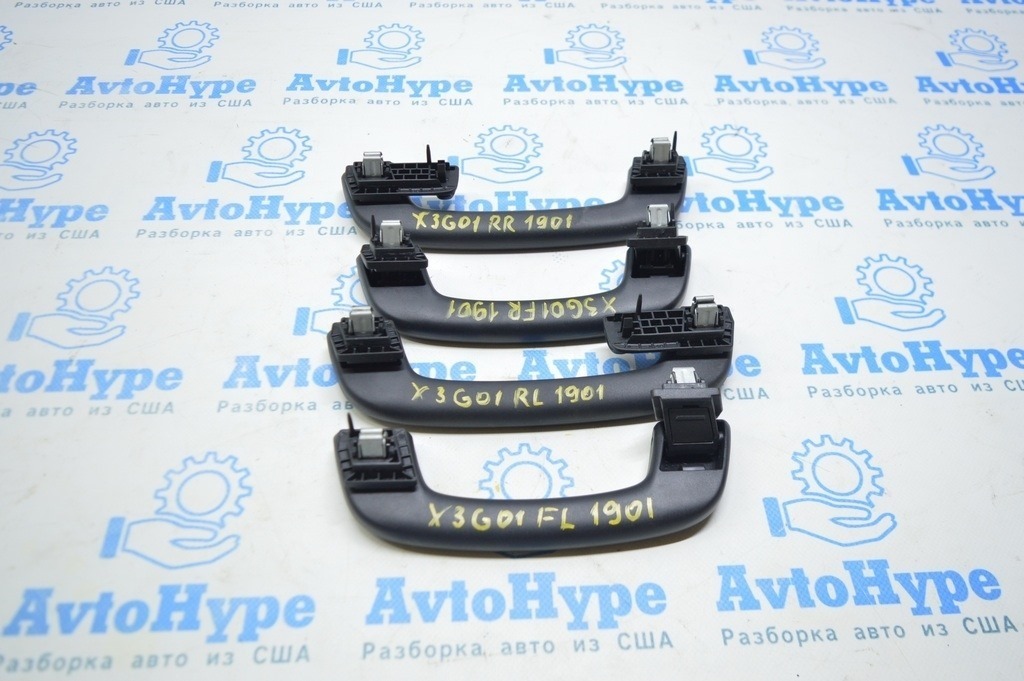 Ручка потолка задняя левая BMW X3 G01 18-21 черная