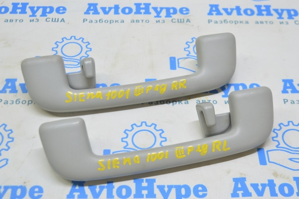 Ручка потолка задняя правая 3 ряда Toyota Sienna 11-20 серая (01) Реал М