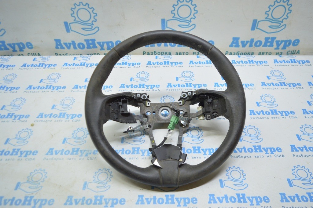 Руль (голый) Acura MDX 14-16 дорест кожа черн (01)
