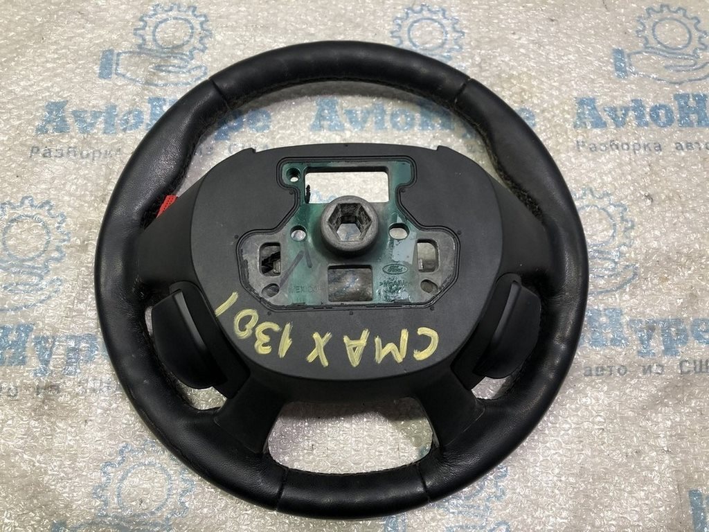 Руль (голый) Ford C-max MK2 13- кожа черн — фото 2