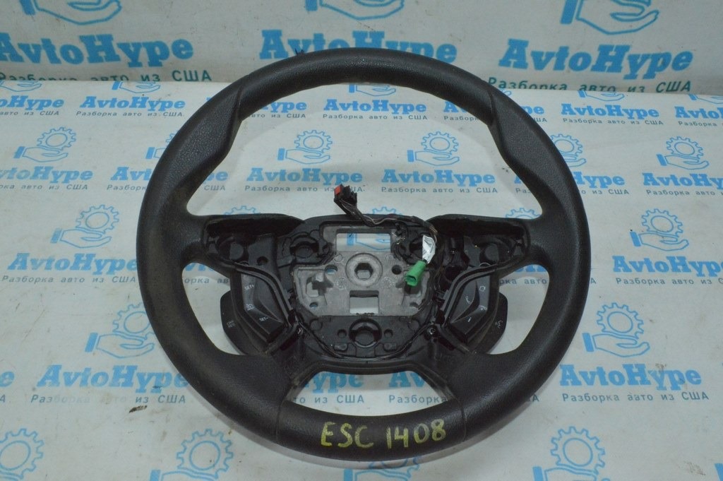 Руль (голый) Ford Escape MK3 13-16 дорест (08) запилен не кожа