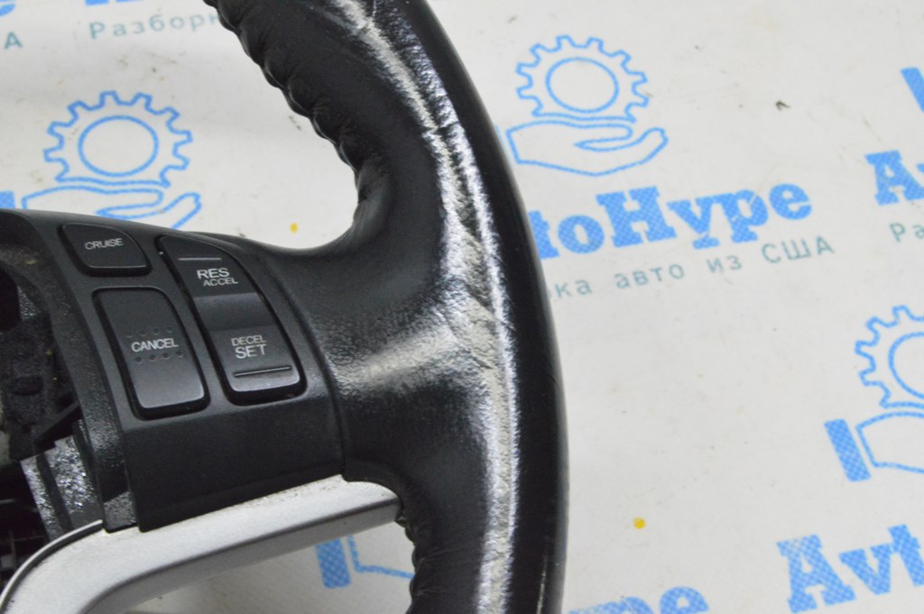 Руль (голый) Honda CRV 07-11 кожа черн (01) — фото 2