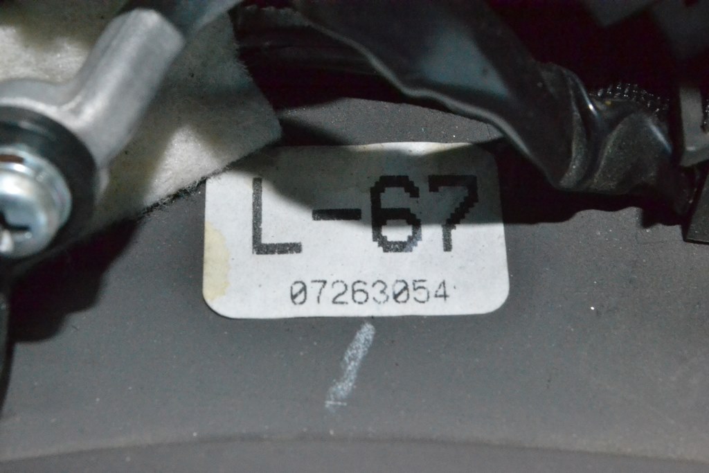 Руль (голый) Lexus LS460 LS600h 07-09 кожа коричневая, красное дерево, с подогревом (02) — фото 3