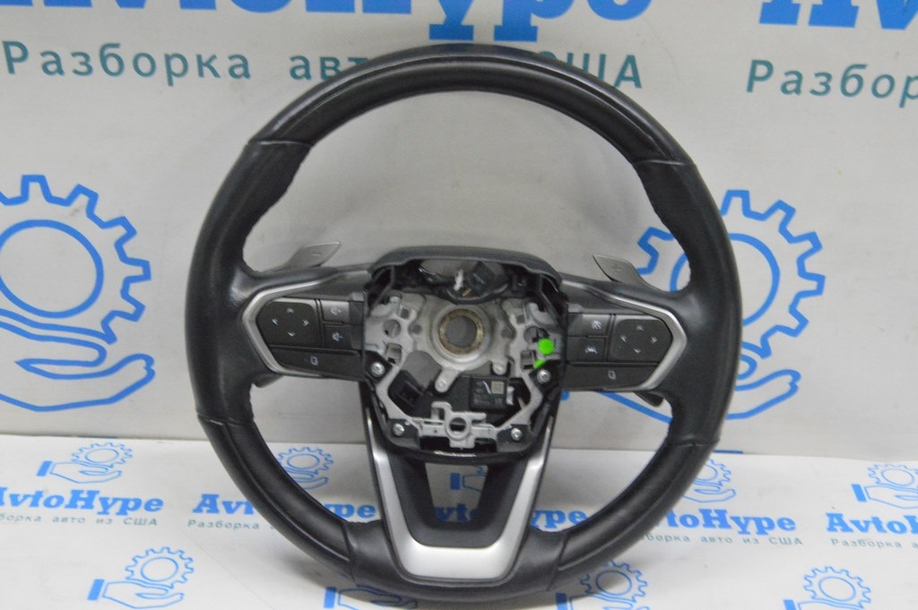 Руль (голый) Lexus RX 350/350h/500h 23- кожа черн (01)