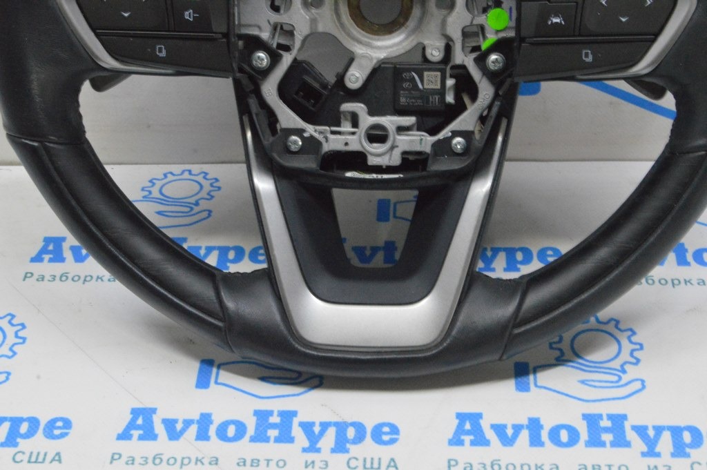 Руль (голый) Lexus RX 350/350h/500h 23- кожа черн (01) — фото 4