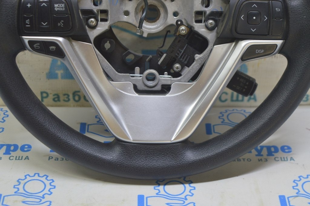 Руль (голый) Toyota Sienna 15-20 резина черн (01) Реал М — фото 4