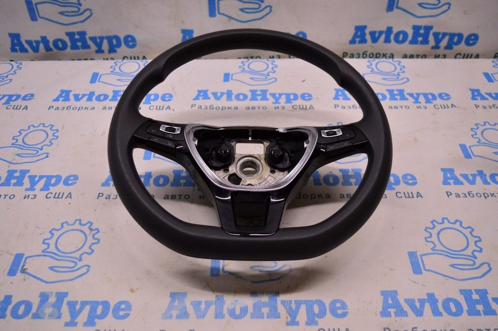 Руль (голый) VW Passat b8 USA пластик (02)