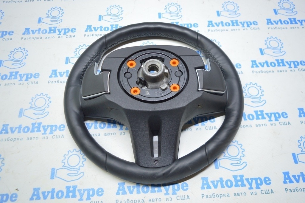 Руль в сборе без Airbag m sport BMW X3 G01 18- кожа, черный, с подогревом, максимальный (01) — фото 2