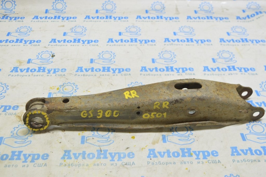 Рычаг нижний задний правый Lexus GS300 GS350 GS430 GS450h 06-11 (01) ржавый, сайлент под замен