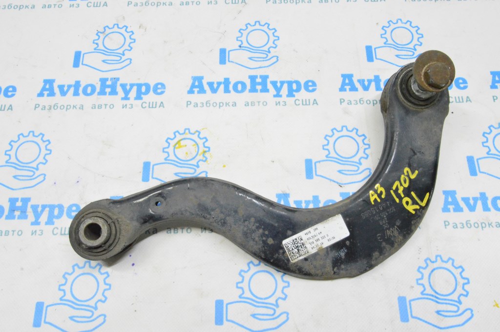 Рычаг верхний задний левый Audi A3 8V 15-20 4d (02)
