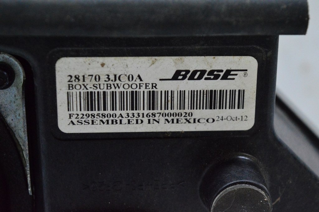 Сабвуфер Infiniti JX35 QX60 13- BOSE (01) — фото 3