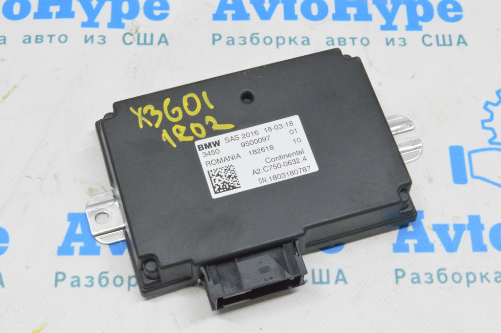 SAS STEERING ANGLE SENSOR CONTROL MODULE BMW X3 G01 18-21 (02)