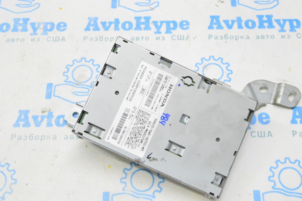 Satellite Radio Control Module Honda CRV 07-11 (01) 39820-SWA-A010-M1 — фото 2