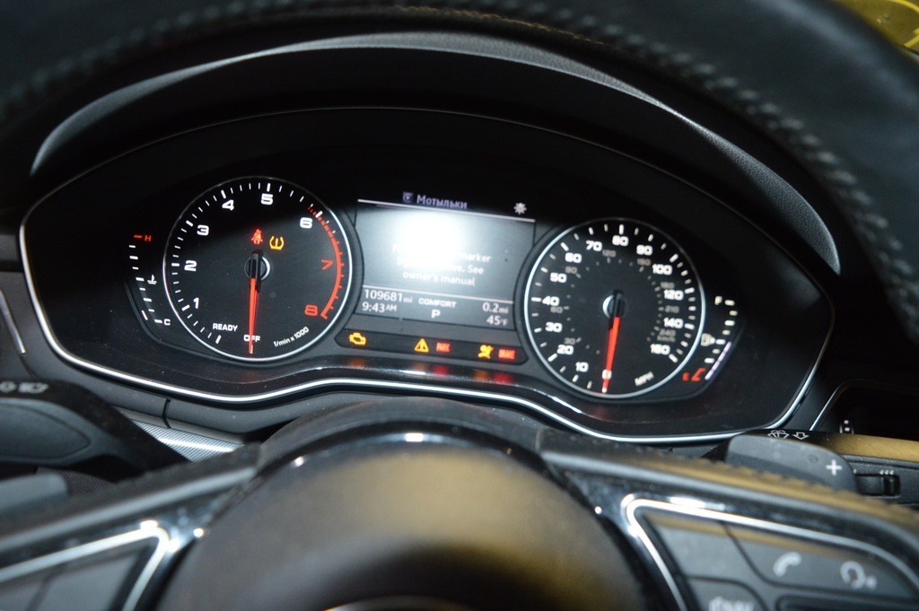 Щиток приборов Audi A4 B9 17- малый дисплей (01) 109к